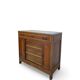 Commode de style Art Déco en bois de cerisier et noyer.