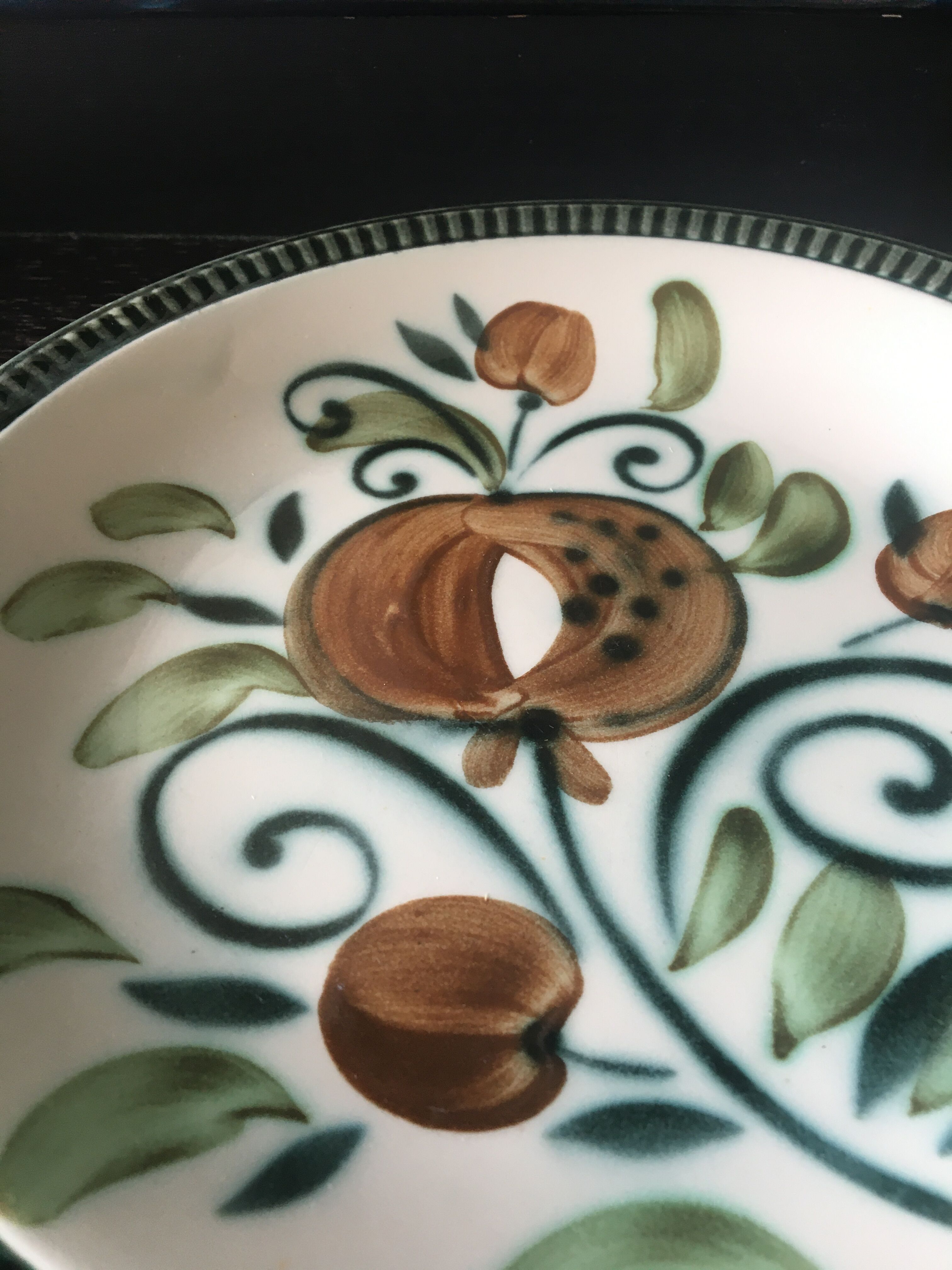Plate Boch La Louviére , 1960