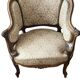 Salon complet style Louis XV italien canapé fauteuil chaise