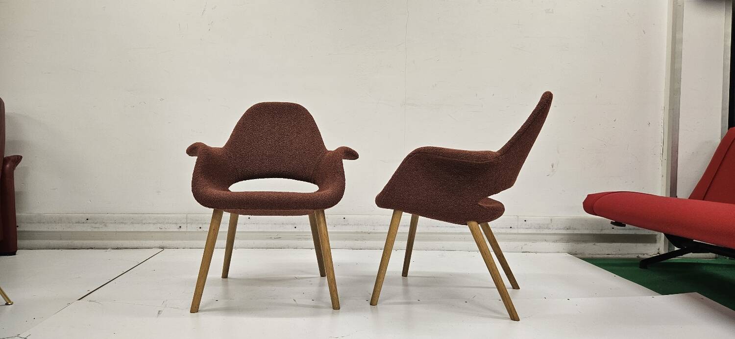 Chaise Boucle Charles Eames Organic de Vitra