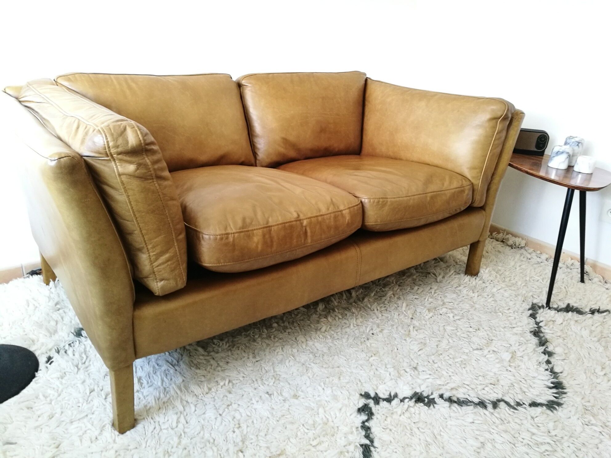 Vintage leather sofa