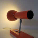 70s metal wall lamp, adjustable