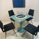 4 “Donzella” seats by Velca (it).