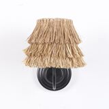 Raffia sconce