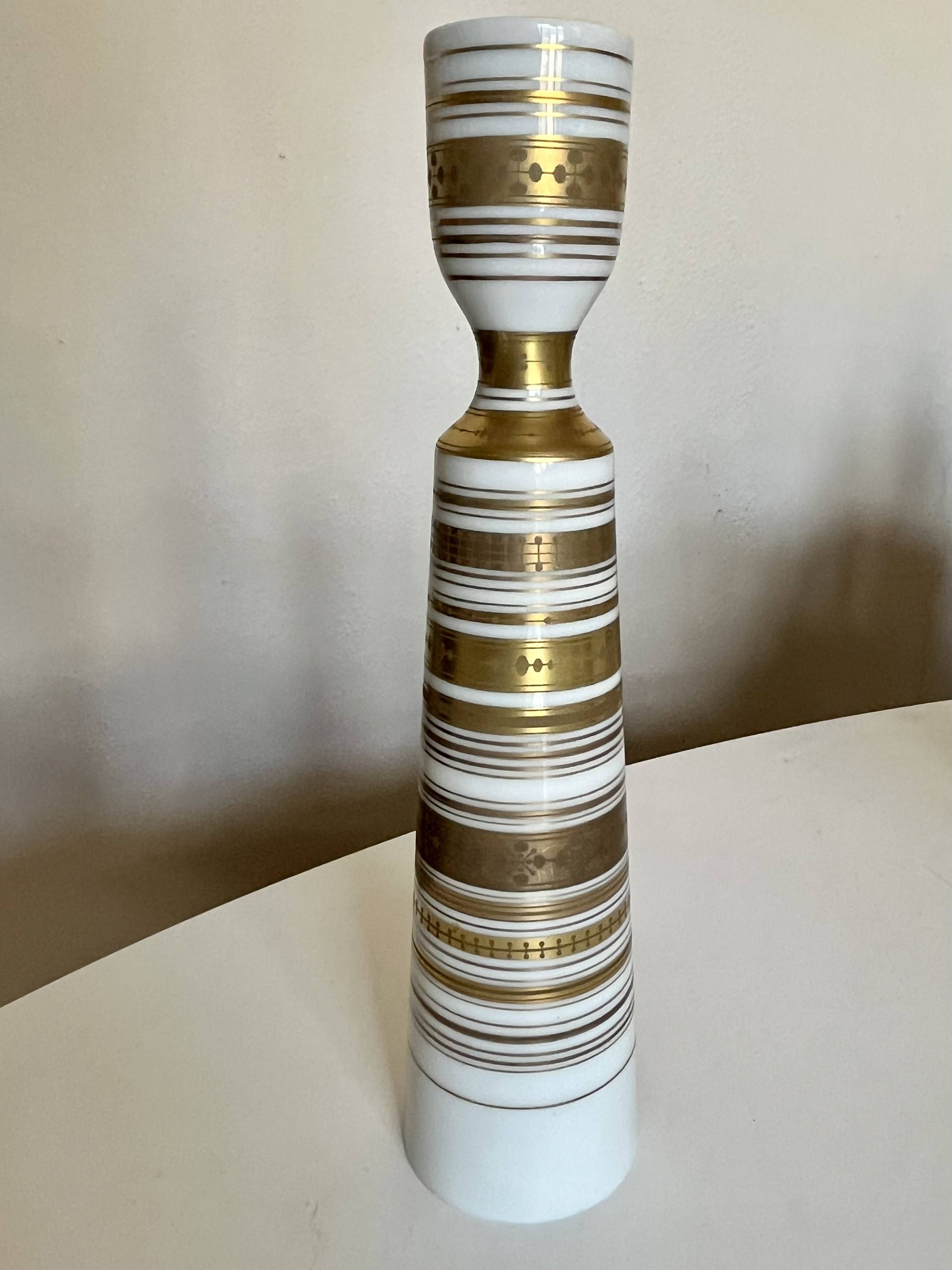 Bjorn Wiinblad Candle Holder Four Colours Rosenthal Scandinavian 1960 numbered