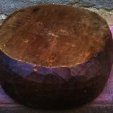 Saladier africain en bois sculpté