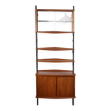 Teak Wall Shelf – 1960s Mid-Century Modular Shelving System