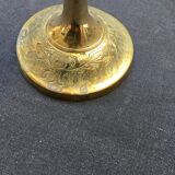 Praticality 1970 serious Golden brass vase