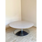 Round coffee table by Pierre Paulin for Artifort, 1990