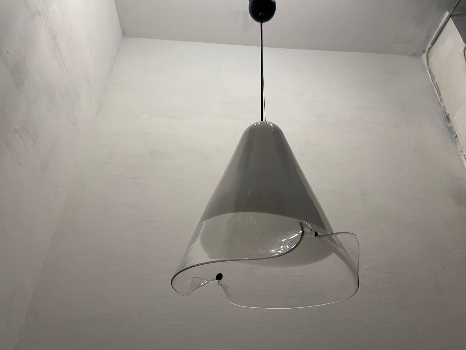 Murano Glass Lighr Pendants Set of 2