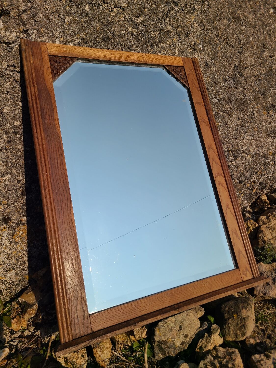 Vintage art deco mirror circa 1920-30