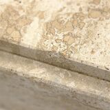 Travertine coffee table, Italy, 1970