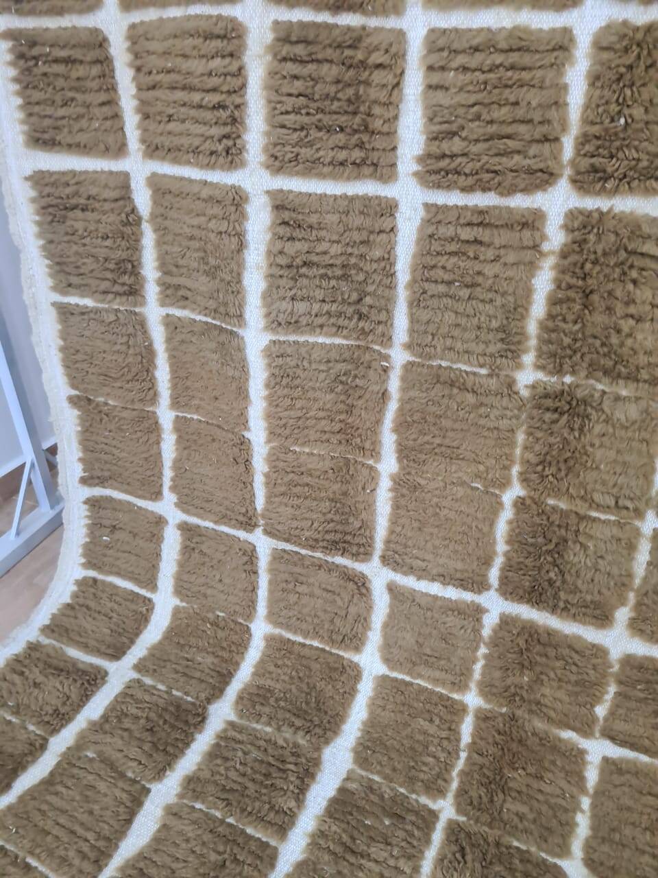 Handmade wool Berber rug 300X200 cm