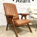 Restored Scandinavian armchair
