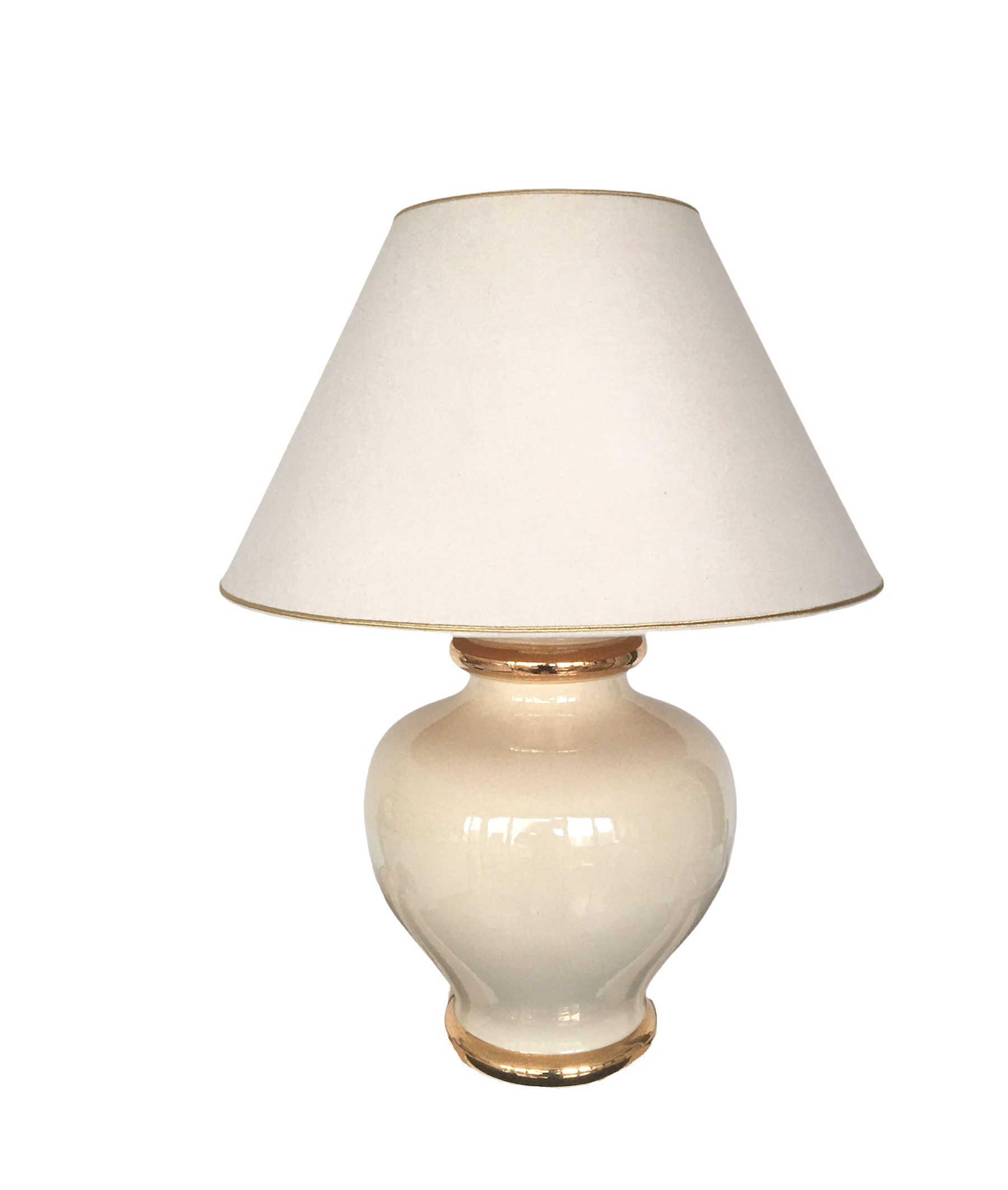 Salon lamp Le Dauphin Panama ivory