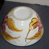 Italian ceramic flower salad bowl