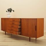 Teak sideboard, Danish design, 1970s, manufacturer: Vemb Møbelfabrik