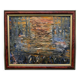 Abstract composition painting 20th century