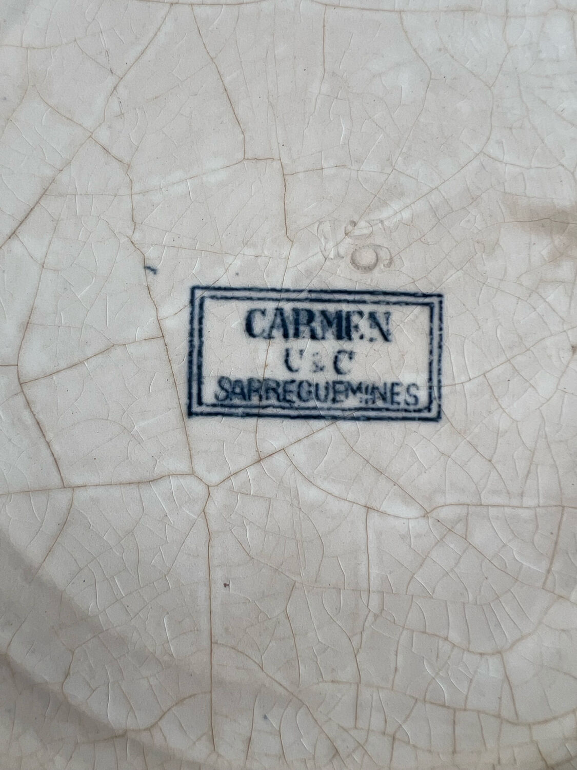 Large Sarreguemines Carmen Salad Bowl