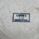 Large Sarreguemines Carmen Salad Bowl