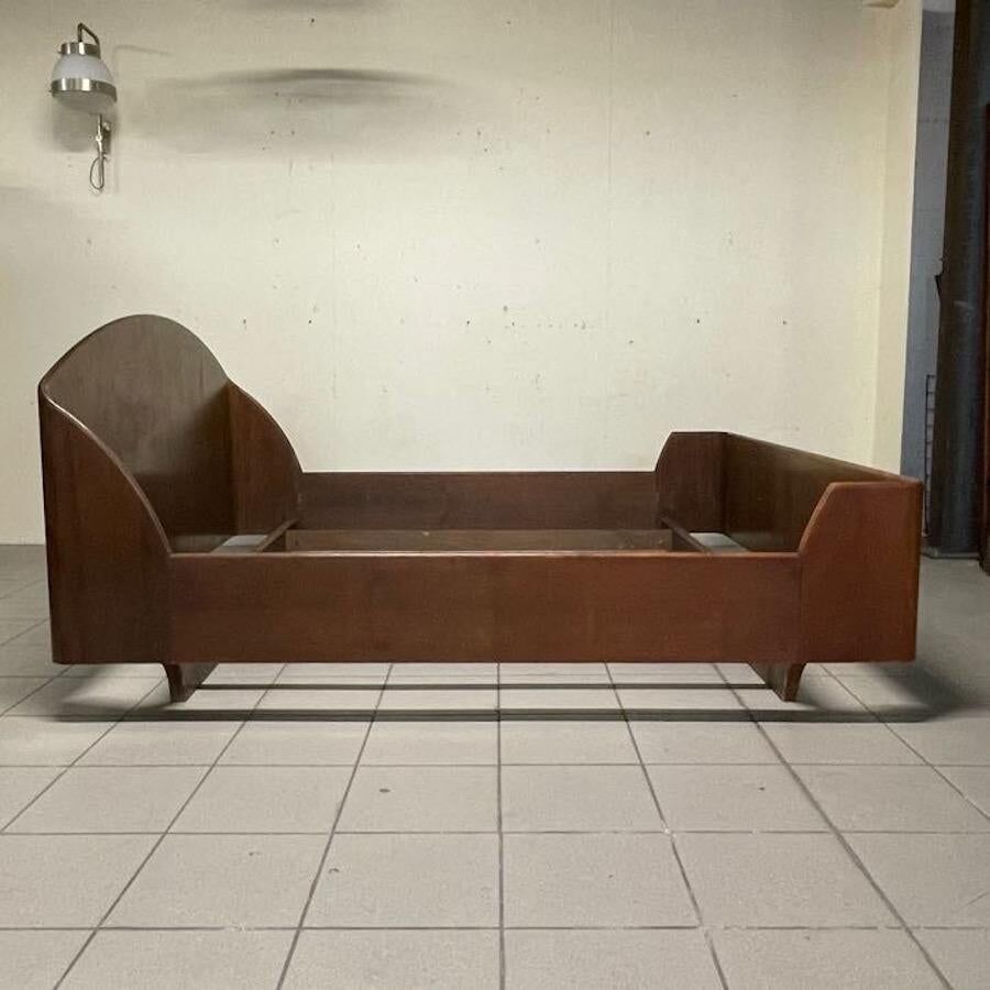 Double bed model "LT 37" by Franco Albini and Franca Helg for Poggi