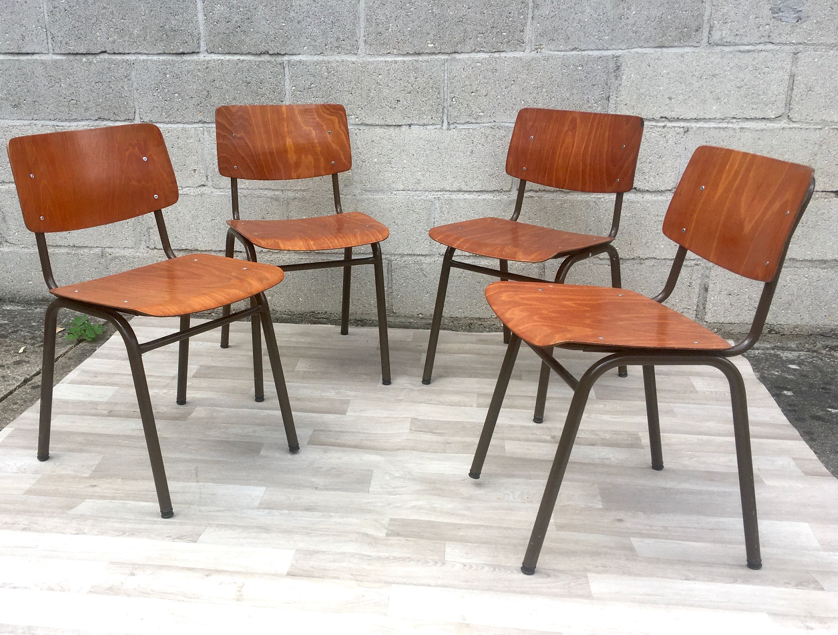4 chairs Marko 1960 Holland