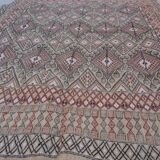 Kilim multicolor done hand woollen carpet 220x300cm