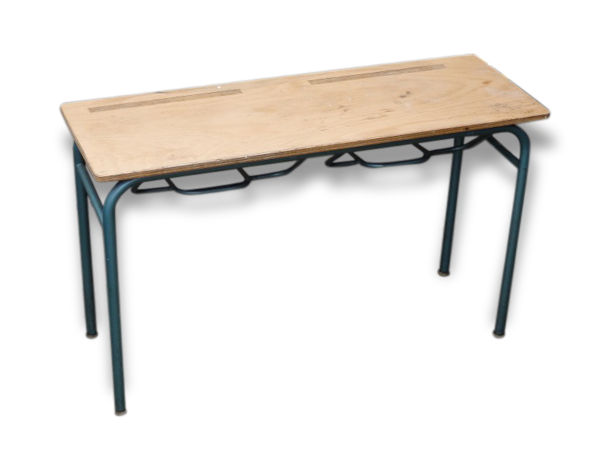 School desk double with door-Binder
