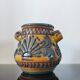 Vintage glazed ceramic vase