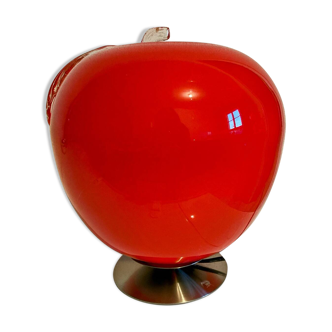 Lampe rouge prisma
