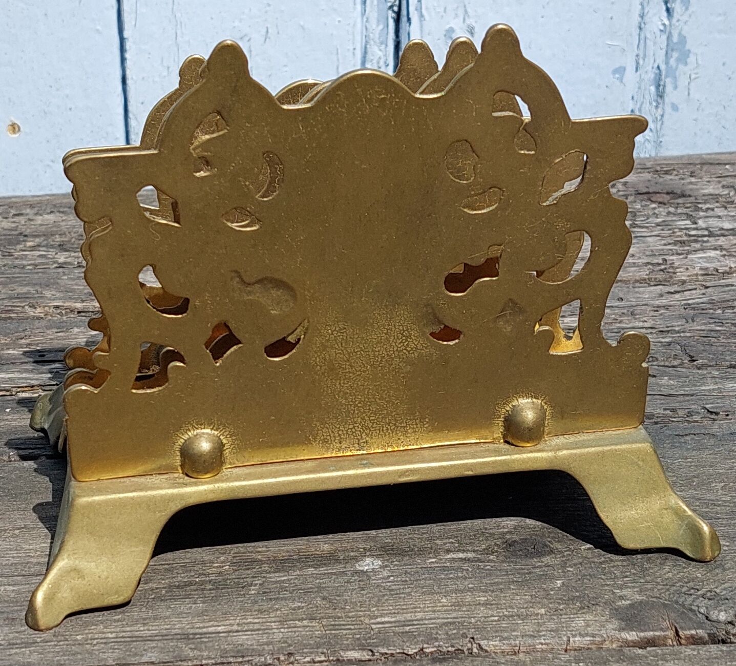 Brass mail sorter