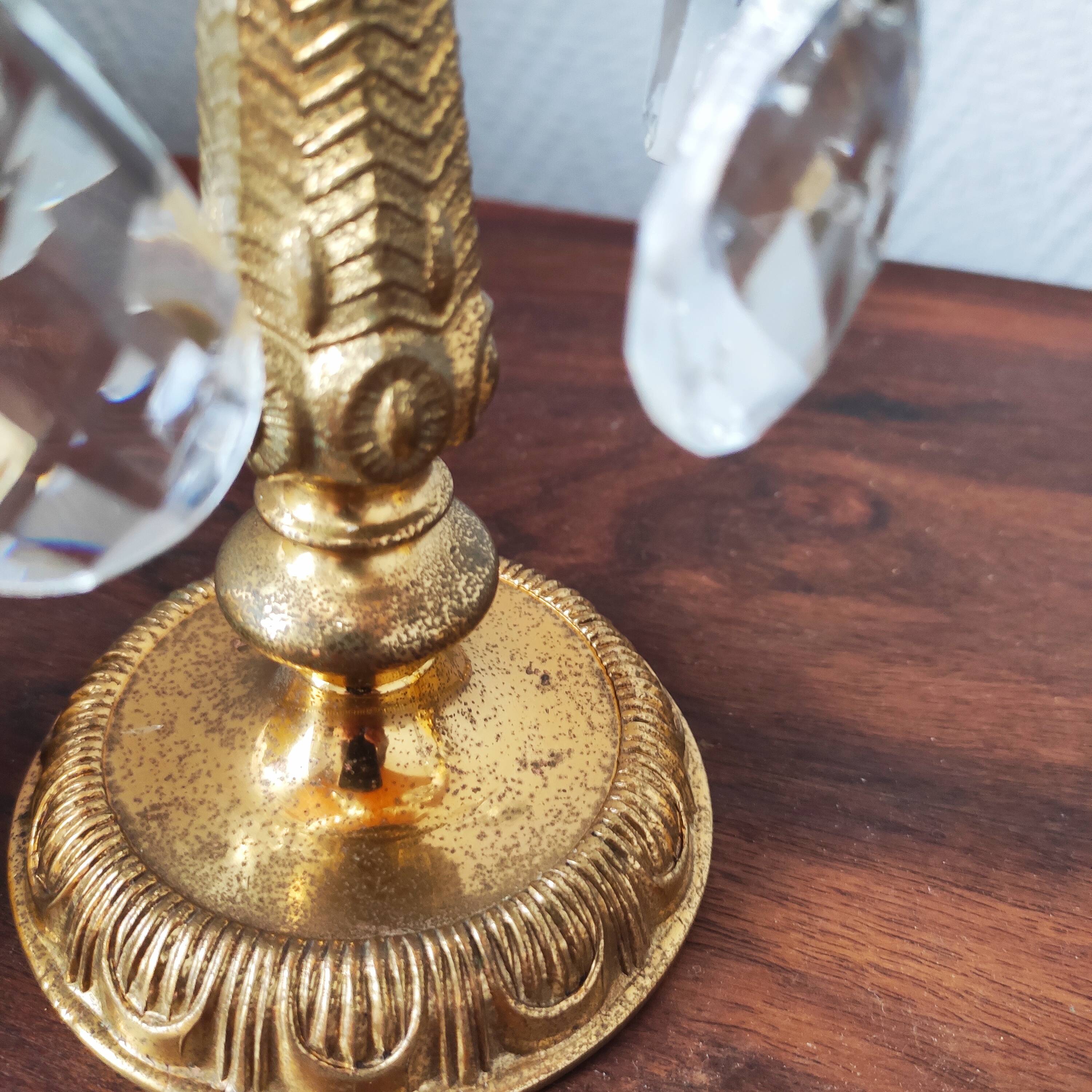 Paire de lampes classique vintage 1950