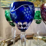 Double color crystal glasses the grand dukes