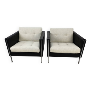 Paire de fauteuils par - pierre paulin