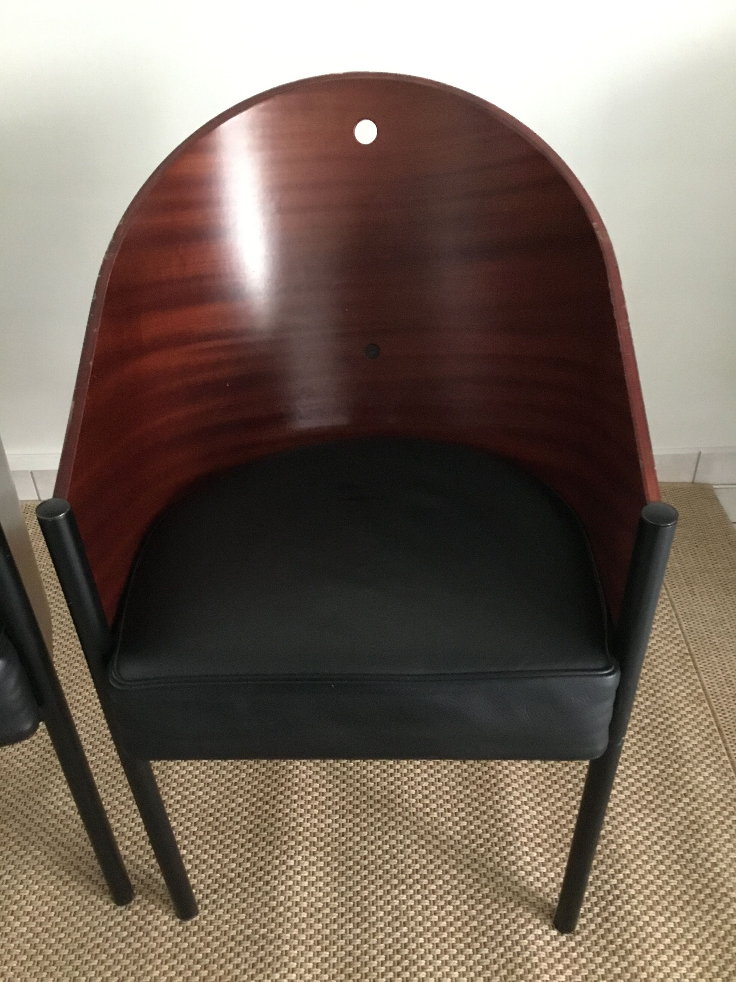 Pair of Costes chairs by Philippe Starck