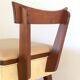 Chaise coffre travailleuse vintage années 50