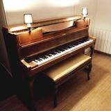 Piano Schimmel àlampe 1968 Braunschweig avec banquette
