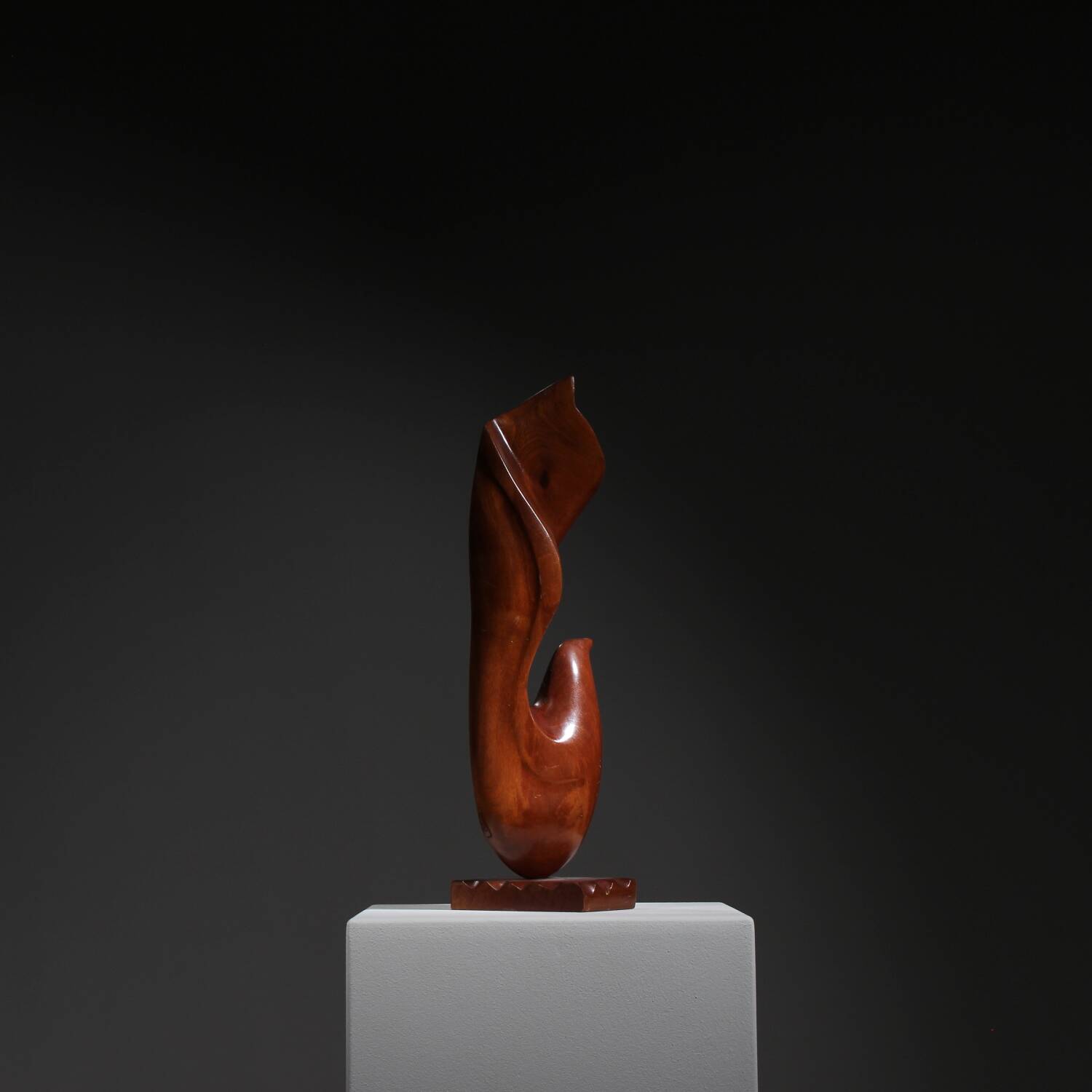 Abstract Wooden Sculpture | Germany 1980s