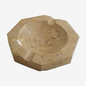 Octagonal ashtray marble