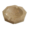 Octagonal ashtray marble