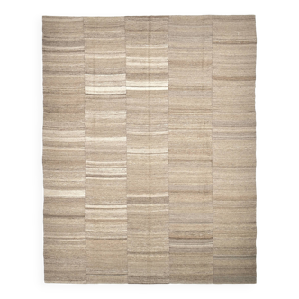 10x12 Rug For Living Room Brown & Beige Turkish Rug, 314x376Cm SK 32954