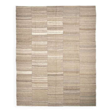 10x12 Rug For Living Room Brown & Beige Turkish Rug, 314x376Cm SK 32954