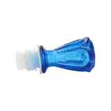 Vintage carafe cobalt blue glass le smith glass co moon stars sixties usa 32cm