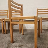 Set of 6 Swedish chairs 1970