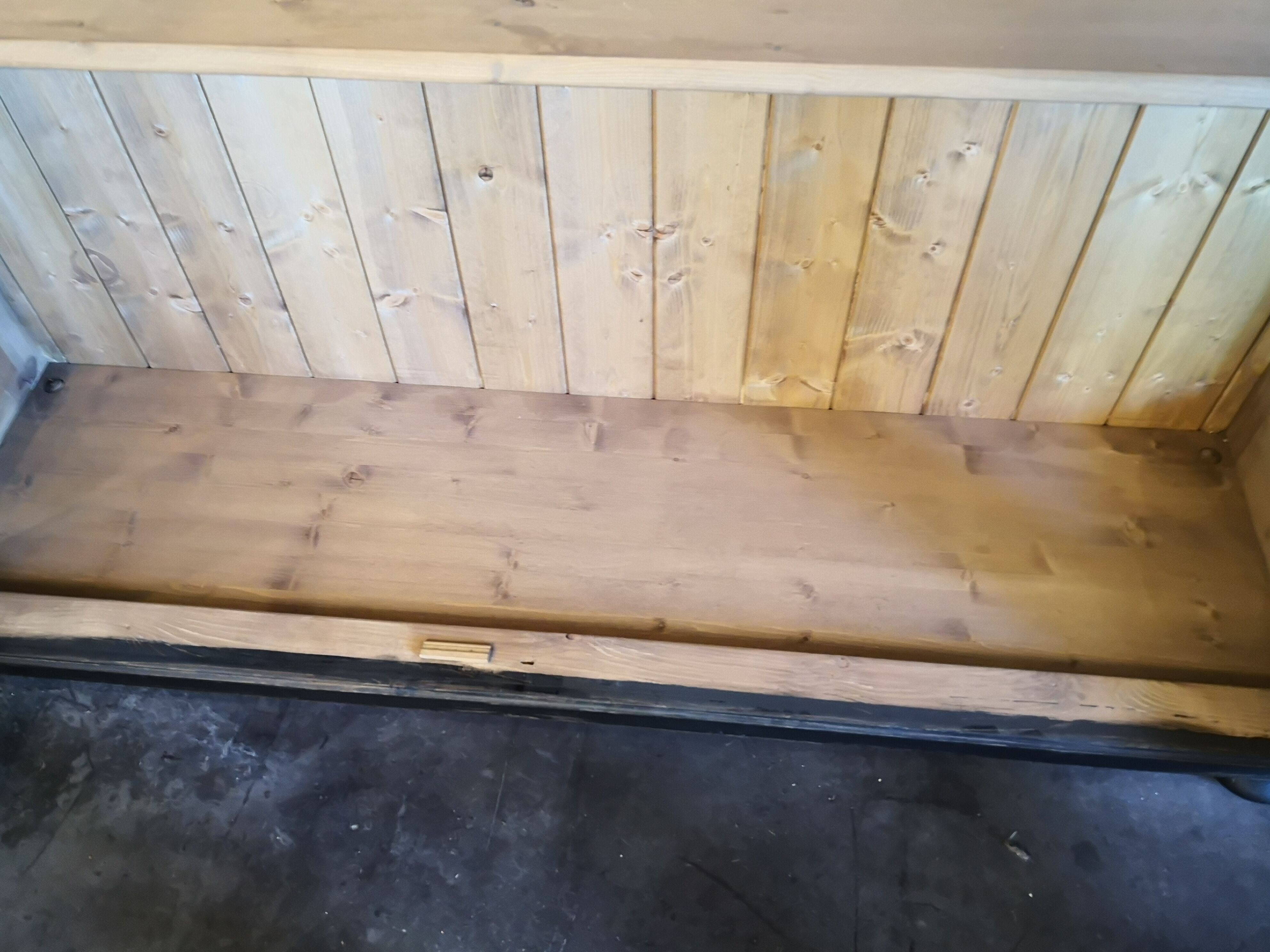 Large glazed Parisian wardrobe, showcase.