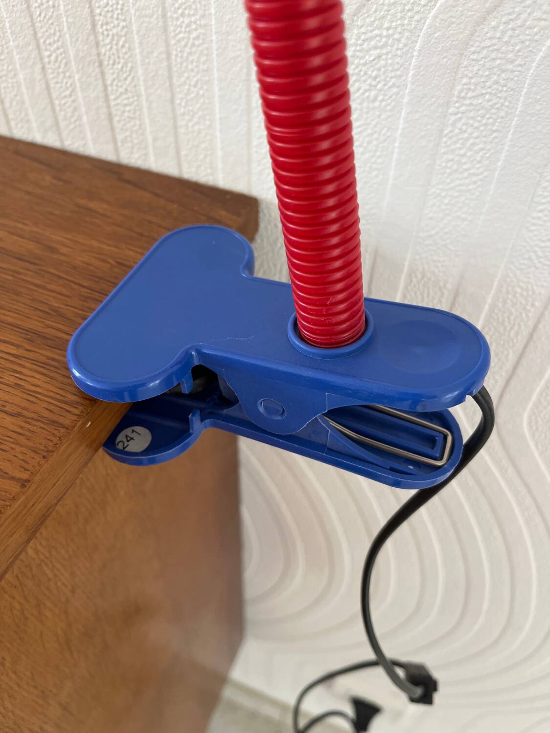 Lampe articulée de bureau avec pince Vintage