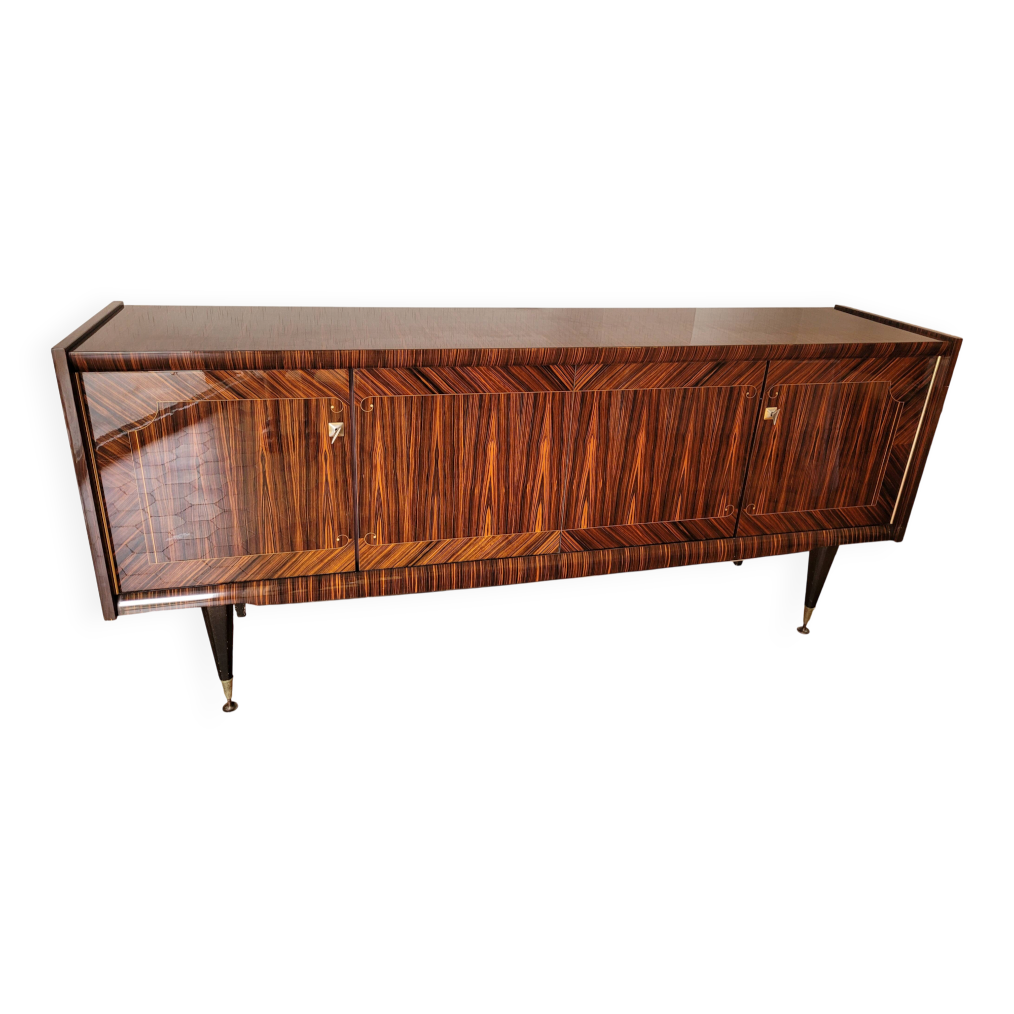 Enfilade Mid-Century Ébène laqué