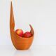 Vintage Swedish wooden bowl by Johnny Mattsson, 1959