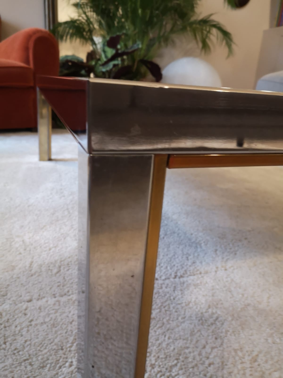 Vintage Italian coffee table 70s