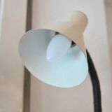Lampe industrielle beige vintage